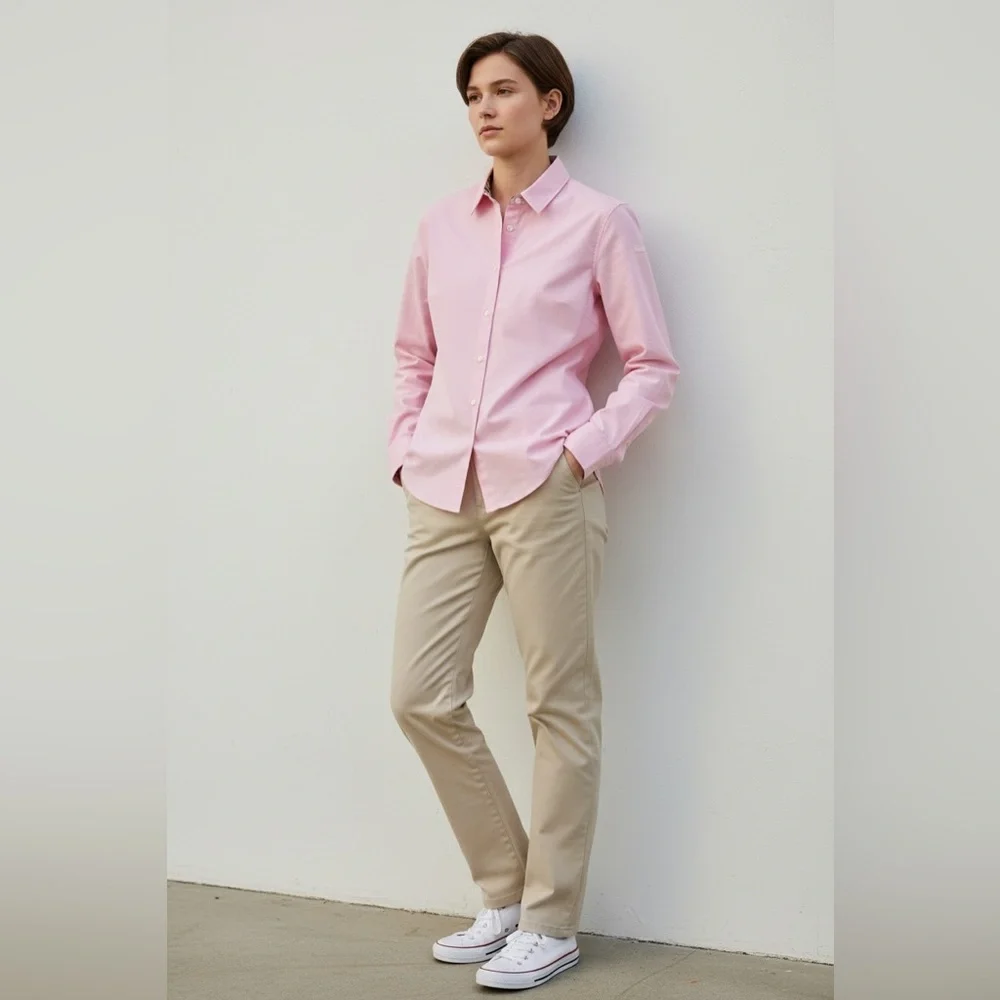 Burberry Light Pink Shirt - Picture 2 of 11